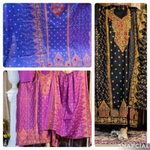 তিনটা থ্রি পিস মাত্র ১২০০ টাকা